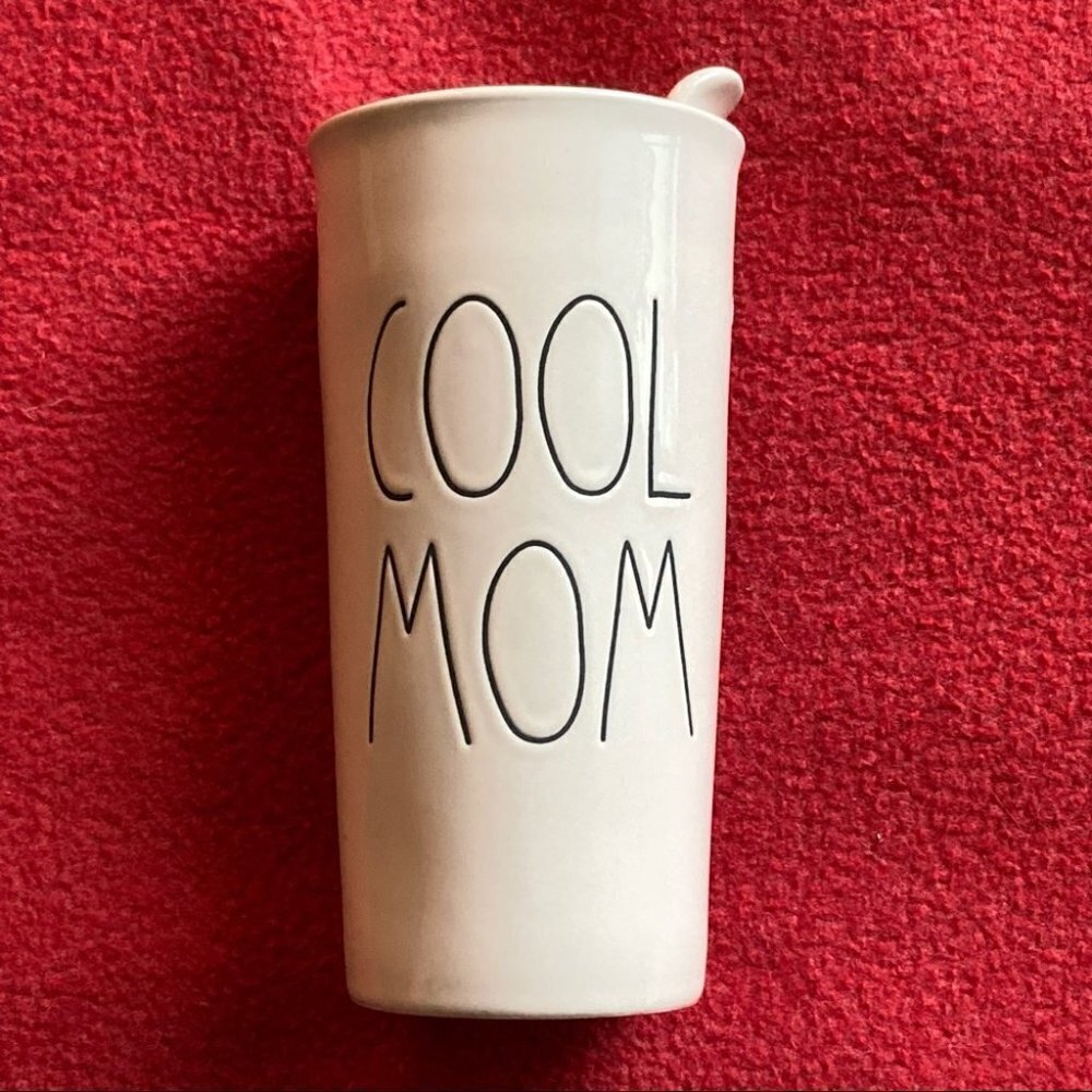 RAE DUNN Cool Mom To Go Travel Mug NWT